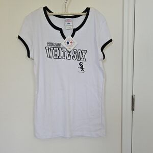 MLB White and Black Women's Top